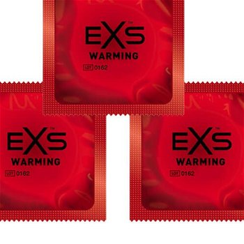 EXS Warming hrejivé kondómy 3 ks