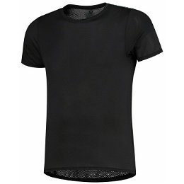 extrémne funkčnou športové tričko Rogelli KITE s krátkym rukávom, čierne 070.015