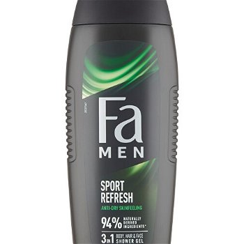 Fa Sprchový gél Men Xtreme Sport Refresh (3in1 Shower Gel) 400 ml