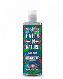 Faith in Nature Omladzujúci prírodný sprchový gél Aloe vera ( Body Wash) 400 ml