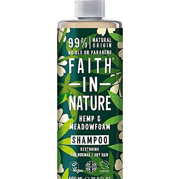 Faith in Nature Prírodné šampón konope a mokřadka (Shampoo) 400 ml