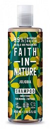 Faith in Nature Prírodné šampón s jojobovým olejom pre normálne a suché vlasy ( Smooth ing Shampoo) 400 ml