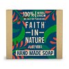 Faith in Nature Rastlinné tuhé mydlo Aloe Vera (Hand Made Soap) 100 g