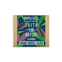 Faith in Nature Rastlinné tuhé mydlo BIO Levandule (Hand Made Soap) 100 g