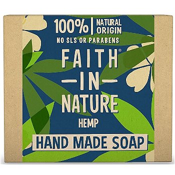 Faith in Nature Rastlinné tuhé mydlo s citrónovou trávou (Hand Made Soap) 100 g