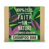 Faith in Nature Tuhý šampón Levandule a pelargónie (Shampoo Bar) 85 g