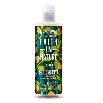 Faith in Nature Uhladzujúci prírodný kondicionér s jojobovým olejom pre normálne a suché vlasy ( Smooth ing Conditioner) 400 ml