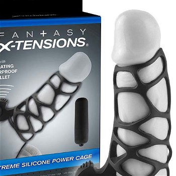 Fantasy X-Tensions Extreme Silicone Power Cage klietka na penis