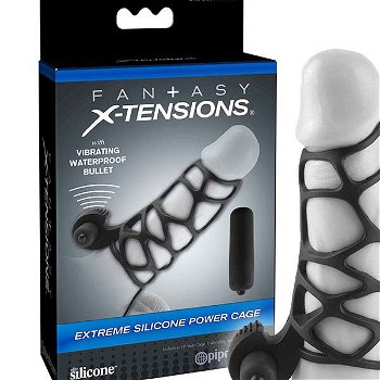 Fantasy X-Tensions Extreme Silicone Power Cage klietka na penis