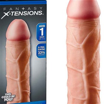 Fantasy X-tensions Perfect 1" Extension návlek na penis