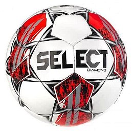 FB Diamond fotbalový míč bílá-červená Velikost míče: č. 4