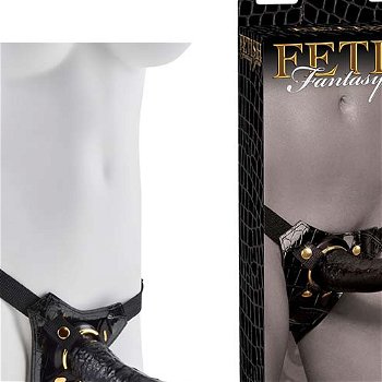 Fetish Fantasy Gold Designer Strap-on dildo