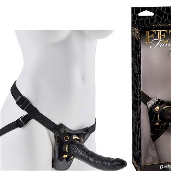 Fetish Fantasy Gold Designer Strap-on dildo