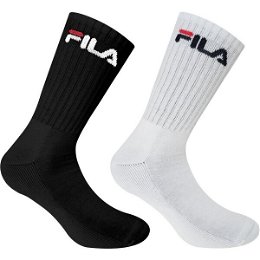Fila NORMAL PLAIN HALF TERRY 2 PCS Športové ponožky, čierna, veľkosť