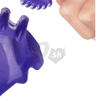 Finger Teaser vibrátor na prst fialový