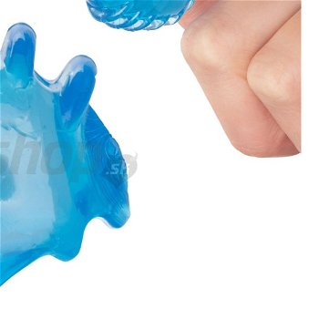 Finger Teaser vibrátor na prst modrý