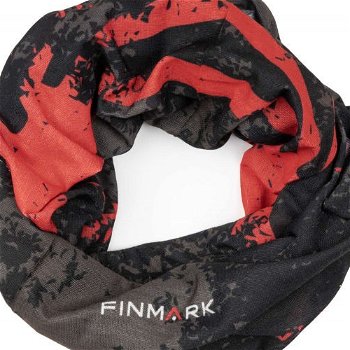 Finmark FS-001 Multifunkčná šatka, čierna, veľkosť