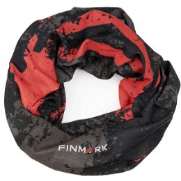 Finmark FS-001 Multifunkčná šatka, čierna, veľkosť