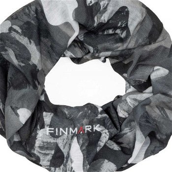 Finmark FS-007 Multifunkčná šatka, tmavo sivá, veľkosť