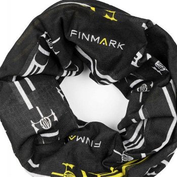 Finmark FS-009 Multifunkčná šatka, čierna, veľkosť