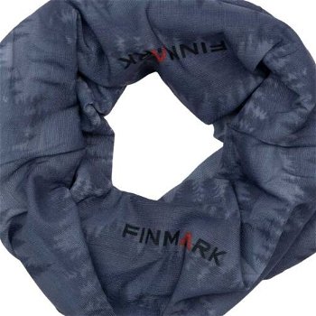 Finmark FS-306 Multifunkčná šatka, tmavo sivá, veľkosť