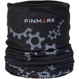Finmark FSW-209 Multifunkčná šatka s flísom, čierna, veľkosť