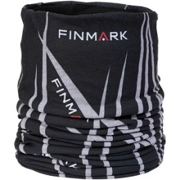 Finmark FSW-210 Multifunkčná šatka s flísom, čierna, veľkosť