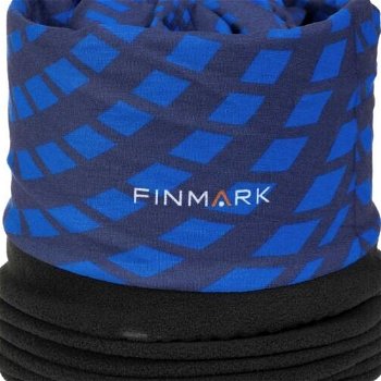 Finmark FSW-220 Multifunkčná šatka s flísom, modrá, veľkosť