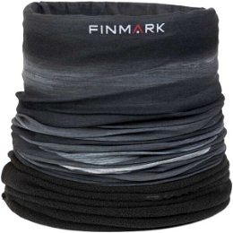 Finmark FSW-242 Multifunkčná šatka s flísom, čierna, veľkosť
