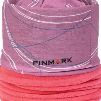 Finmark FSW-246 Dievčenská multifunkčná šatka s flísom, ružová, veľkosť