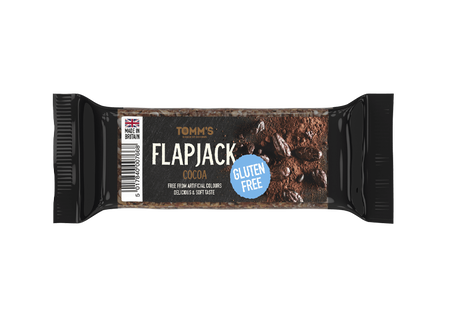 Flap Jack Tomm 's glutén free cocoa 100 g