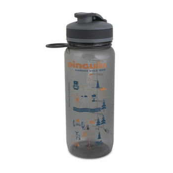 Fľaša Pinguin Tritan Šport Bottle 0,65L grey