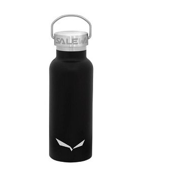 Fľaša Salewa Valsura Insulated 0.45L čierna