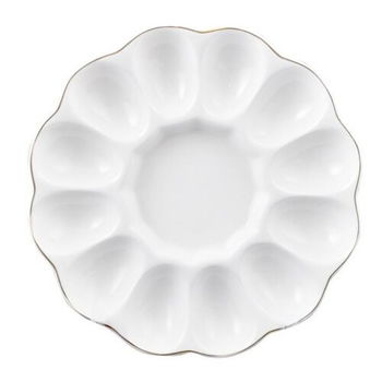 Florina Porcelánový tanier na vajíčka Classic, 21 cm