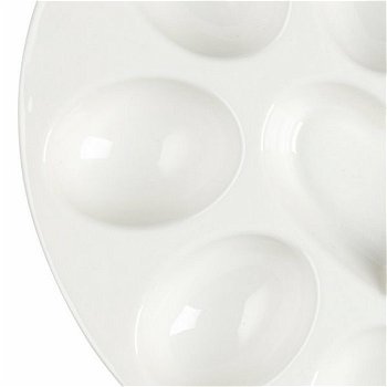 Florina Porcelánový tanier na vajíčka Heart, 20 x 20 cm
