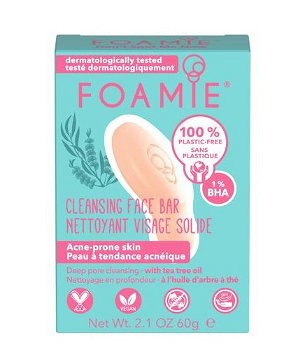 Foamie Čistiace mydlo pre aknóznu pleť Deep Pore Clean sing ( Clean sing Face Bar) 60 g
