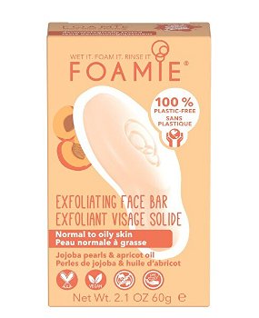 Foamie Čistiace pleťové mydlo s exfoliačným efektom (Exfoliating Clean sing Face Bar) 60 g