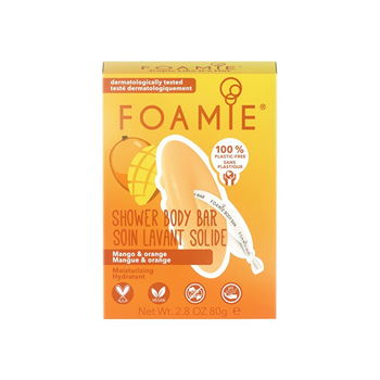 Foamie Hydratačné sprchové mydlo Tropic Like It`s Hot With Mango and Orange (Shower Body Bar) 80 g