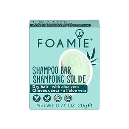Foamie Tuhý šampón pre suché vlasy (Shampoo Bar Travel Size) 20 g