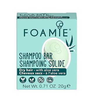 Foamie Tuhý šampón pre suché vlasy (Shampoo Bar Travel Size) 20 g