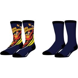 FREEGUN CHUPA CHUPS Pánske ponožky, tmavo modrá, veľkosť