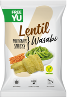 FreeYu Lentil multigrain snack Wasabi 70 g