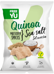 FreeYu Quinoa multigrain snack Sea Salt 70 g