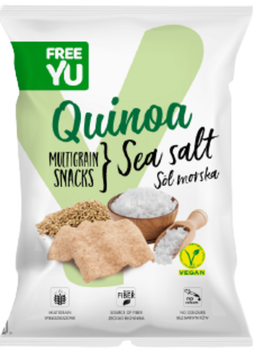 FreeYu Quinoa multigrain snack Sea Salt 70 g