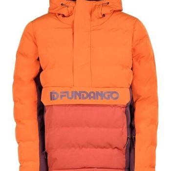 FUNDANGO EVERETT PADDED ANORAK Dámska lyžiarska/snowboardová bunda, oranžová, veľkosť