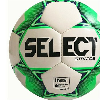 Futbalová lopta Select FB Stratos biela zelená