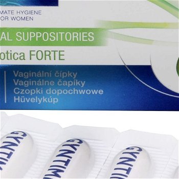 Fytofontana Gyntima Probiotica vaginálne čapíky Forte 10 ks
