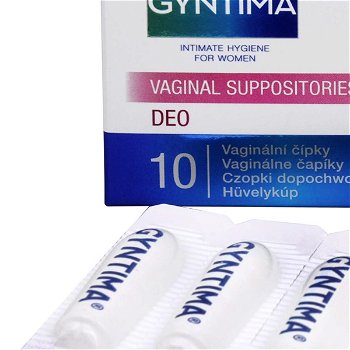 Fytofontana Gyntima vaginálne čapíky DEO 10 ks