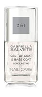 Gabriella Salvete Gélový vrchný lak na nechty Geel 2in1 Top and Base Coat