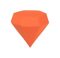 Gabriella Salvete Hubka na make-up Diamond Orange ( Make-up Sponge)